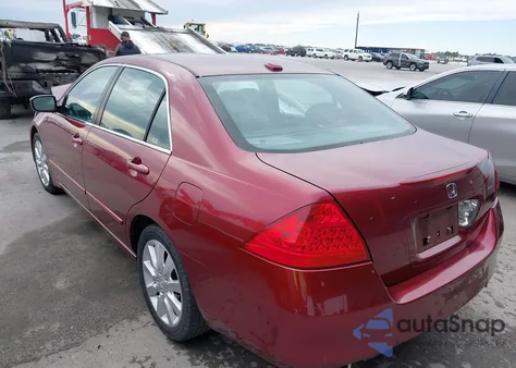2006 Honda Accord 3.0 Ex из США, поврежденный, VIN 1HGCM66556A031014